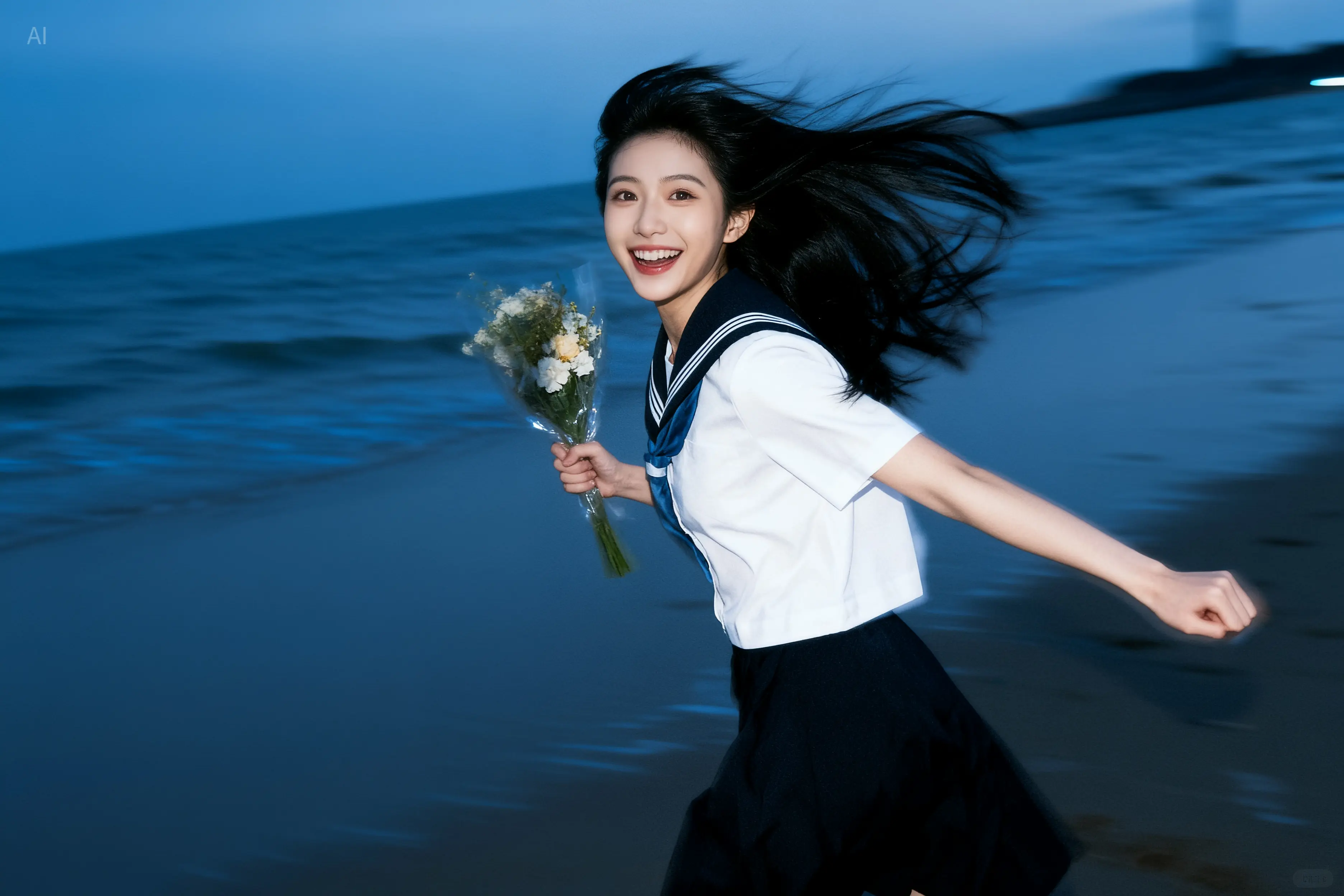 Anweisungsbasiertes Bearbeitungs-Showcase – Entfernen einer Person in Dreamina