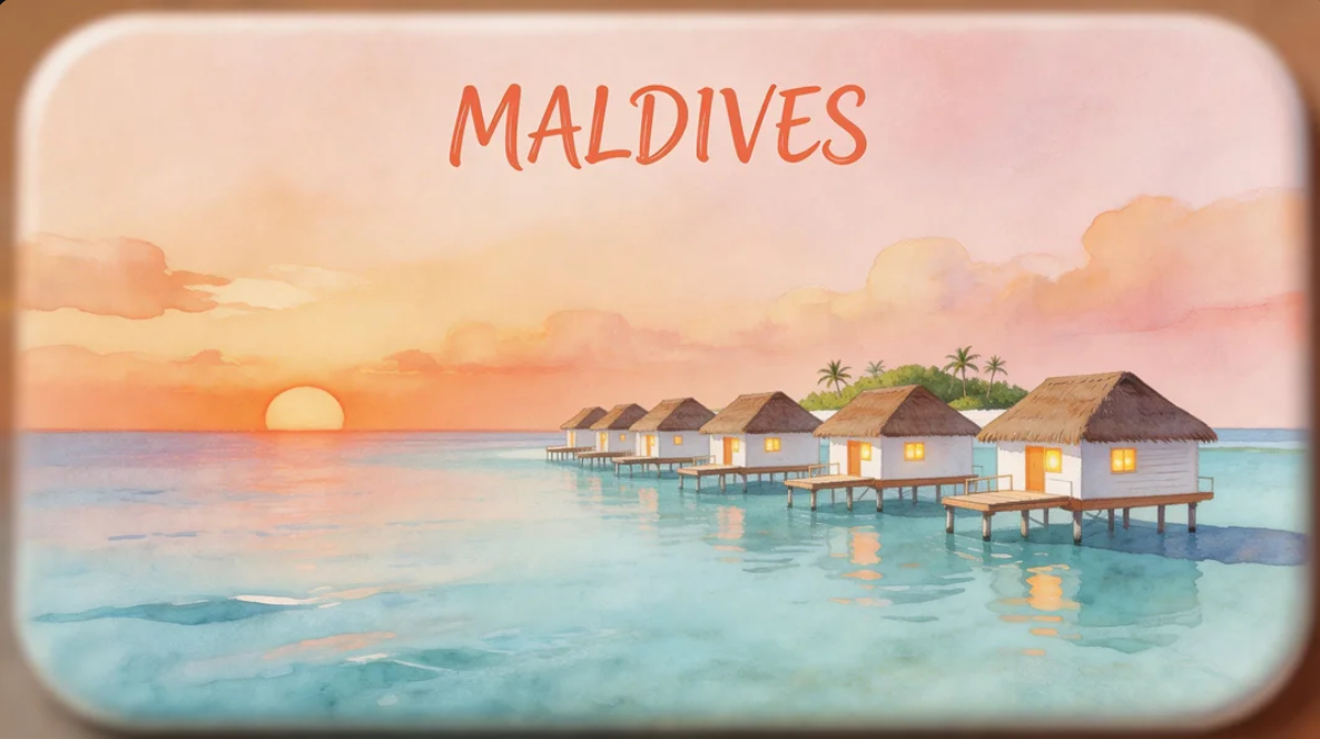 Travel memory magnets image