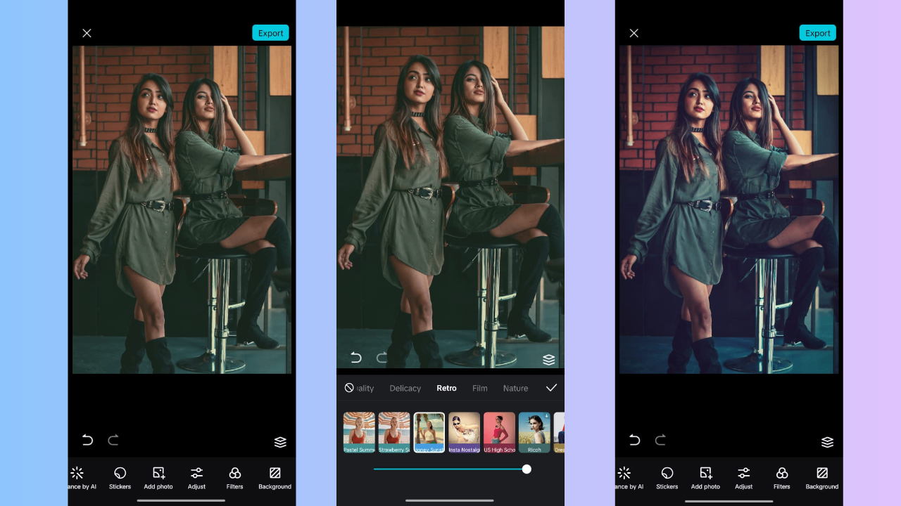 CapCut App - Pinakamagandang photo filters para sa iPhone