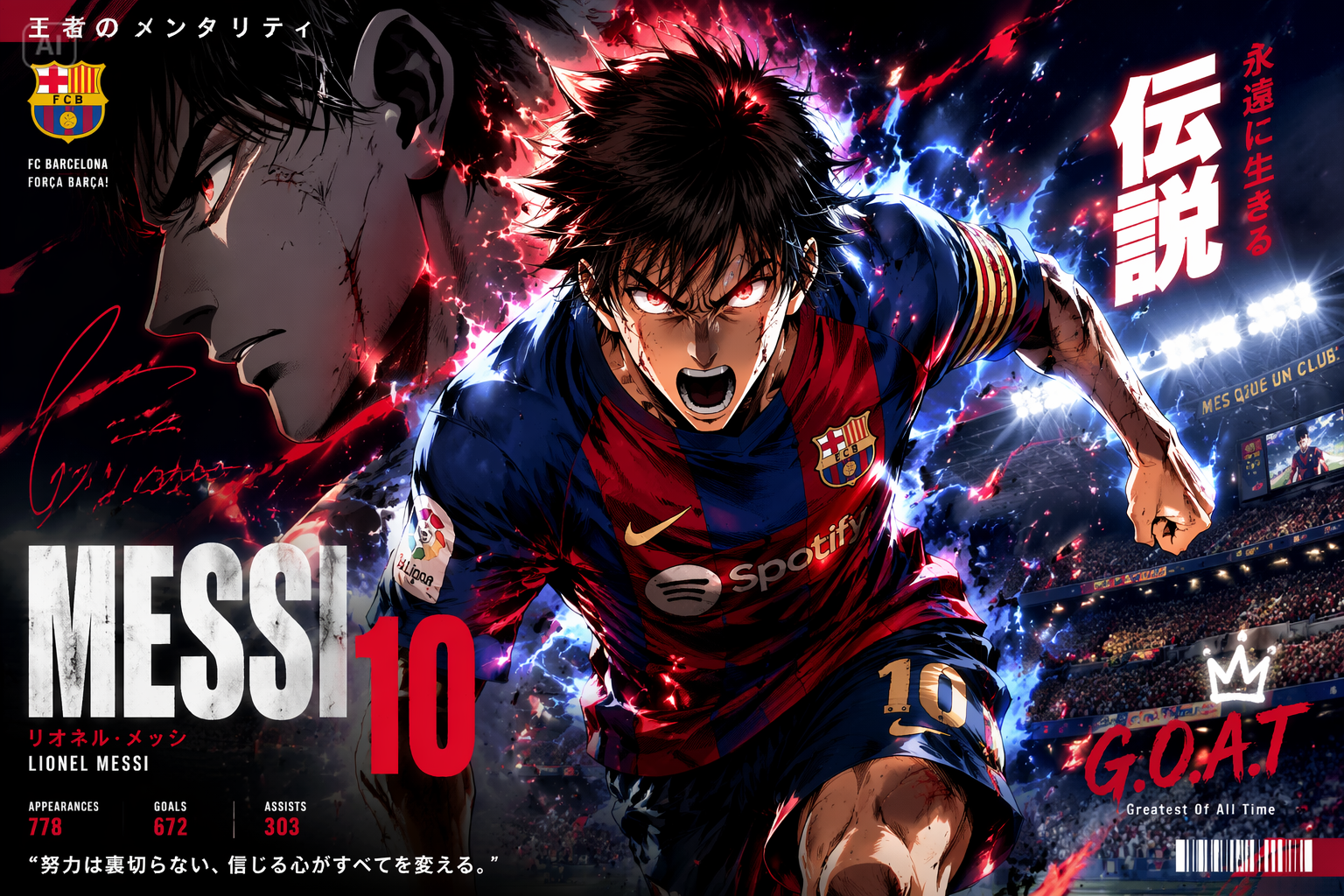 AI football player poster prompts benefits