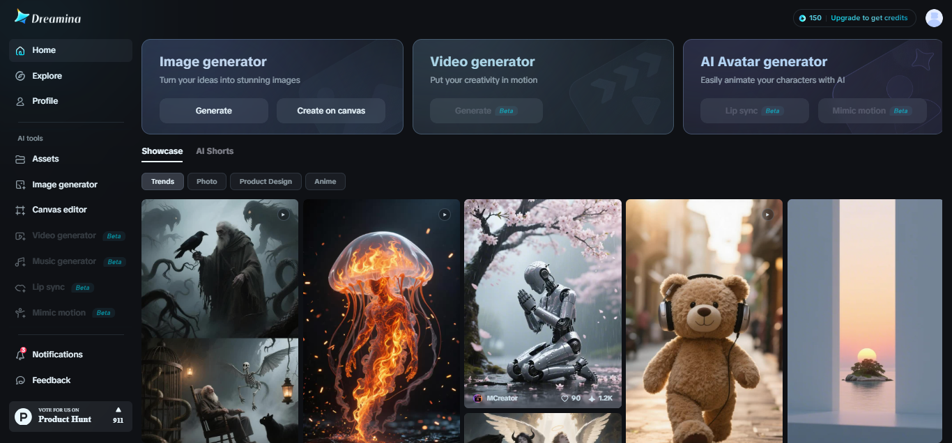 Dreamina's free sticker meme WhatsApp generator