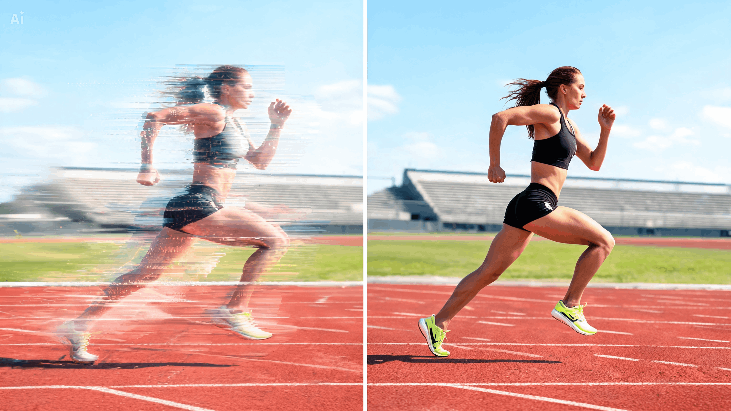Compare filtered versions before final export