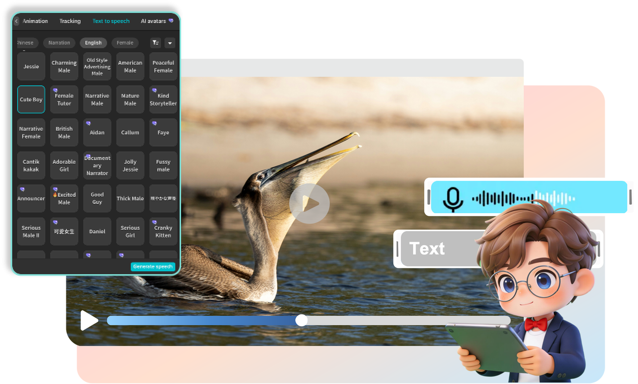 AI Voiceover Generators for Explainer Videos