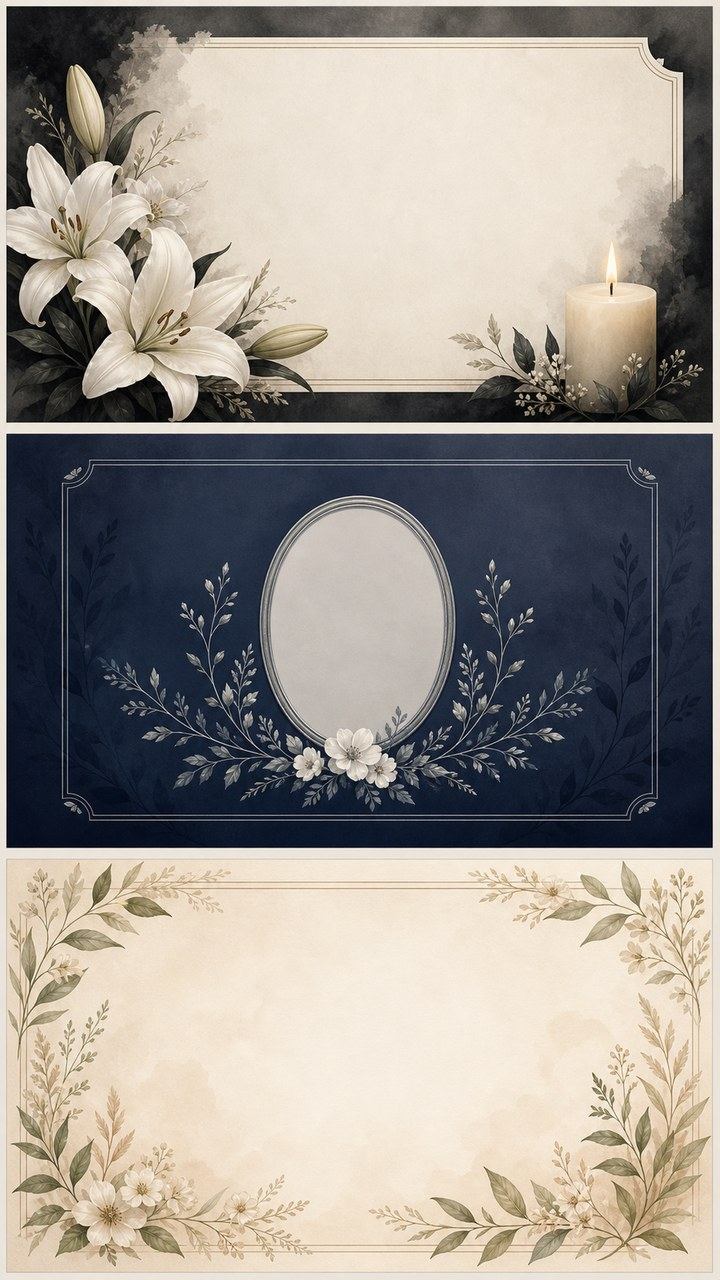 funeral invitation mobile hero