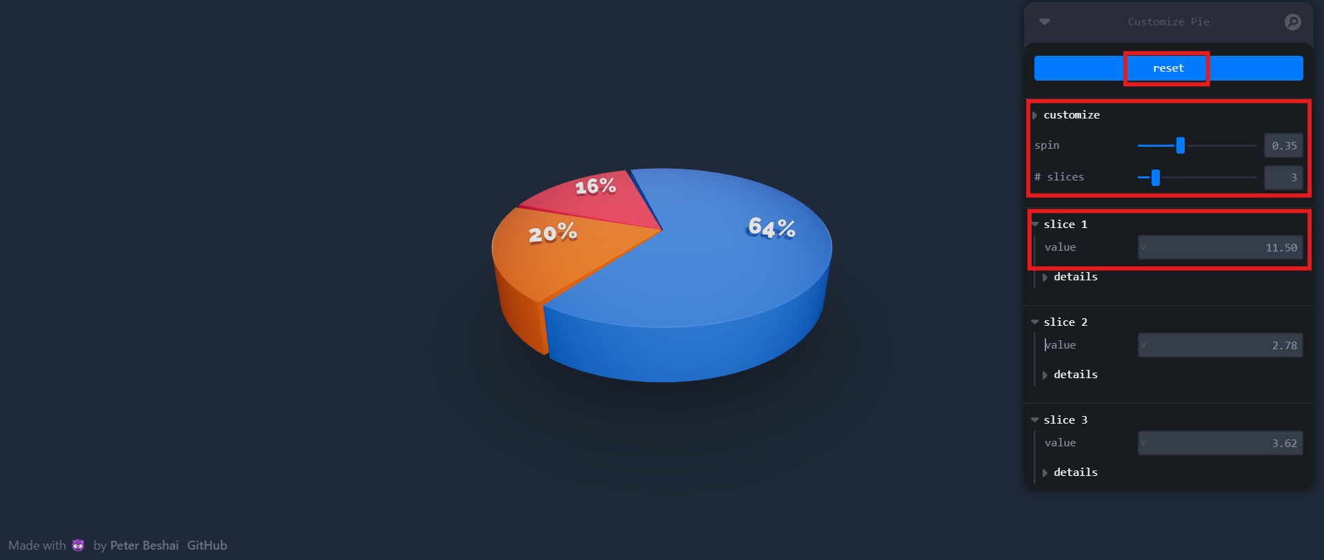 I-customize ang halaga