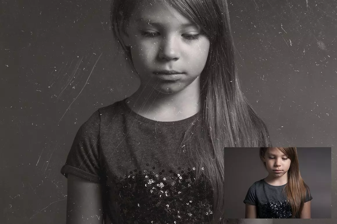 Scratch overlay vintage effect in After Effects