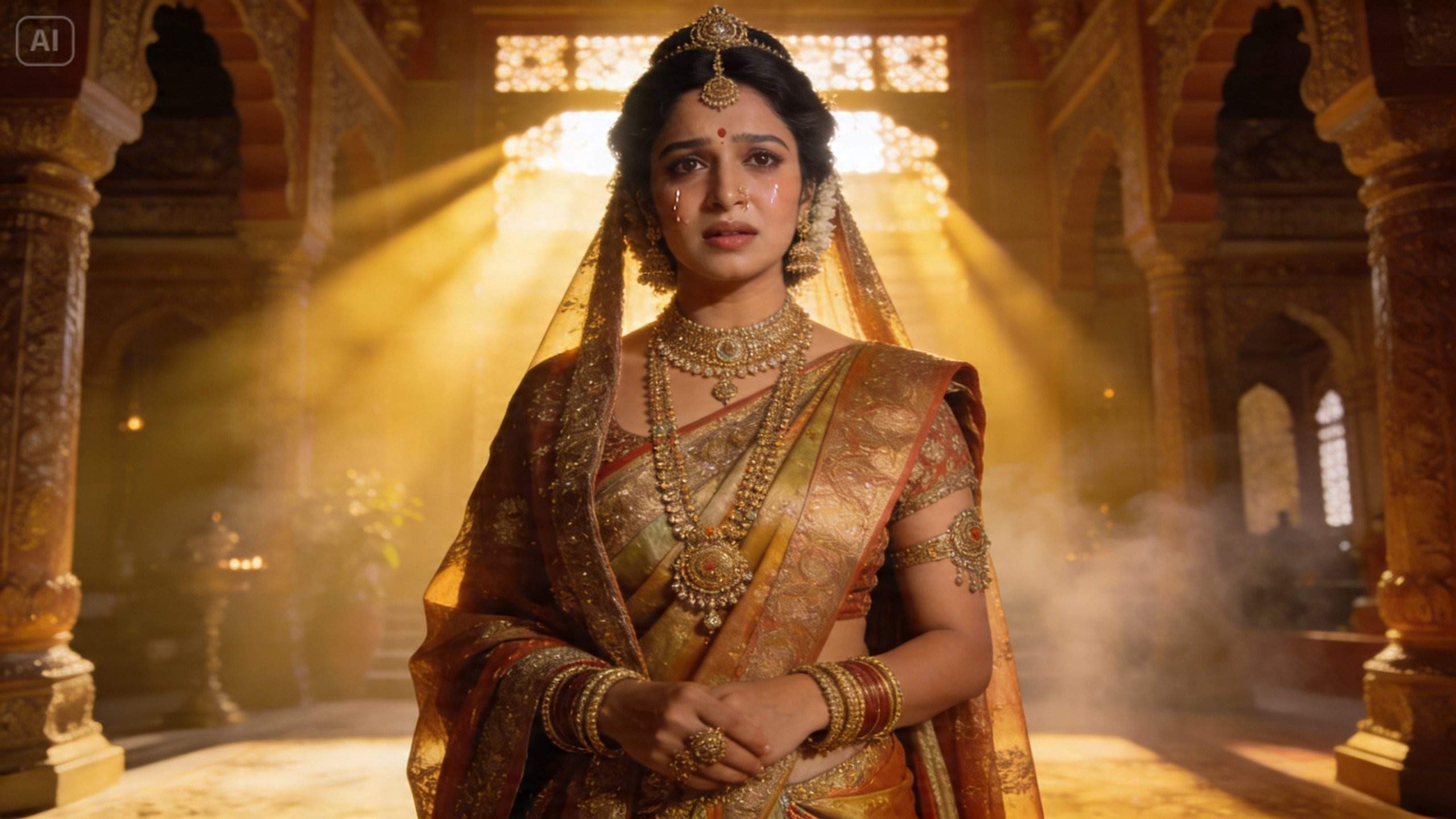 Radha rani ai Foto-Prompt-Funktion