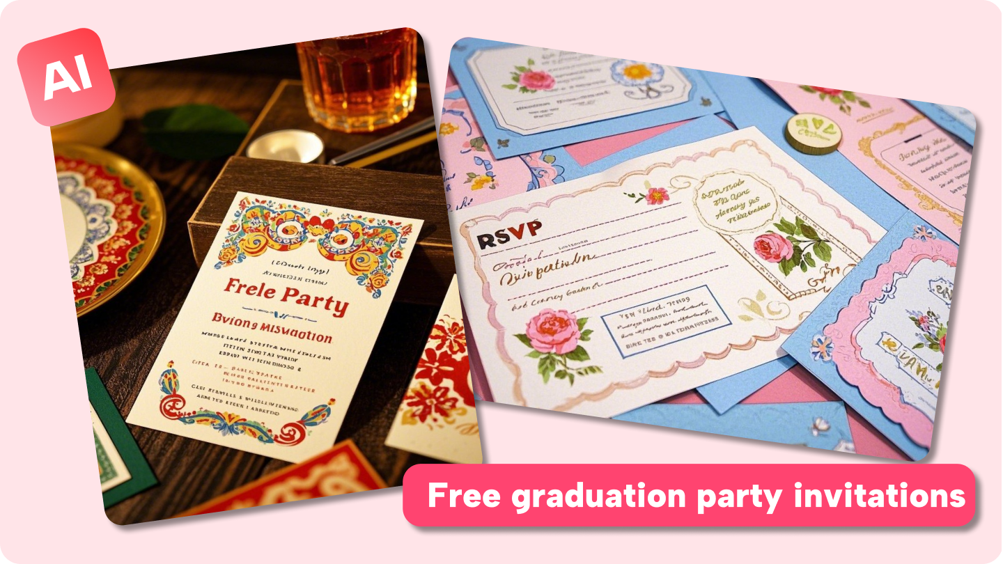 Free graduation party invitations