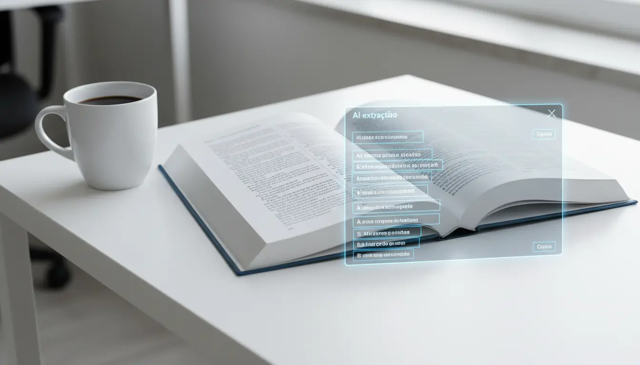 Extração de texto integrada ao fluxo de design no CapCut Online