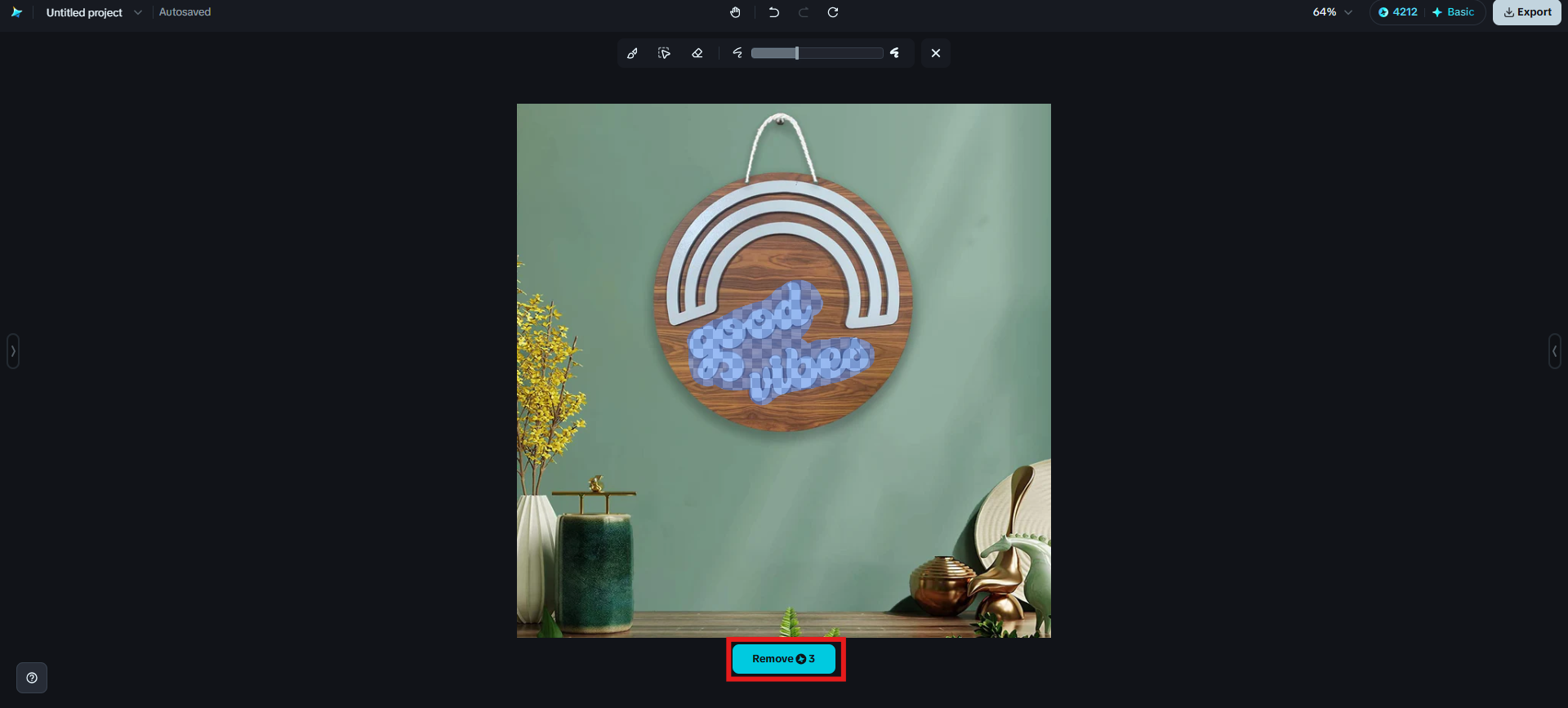 Rimuovere il testo indesiderato