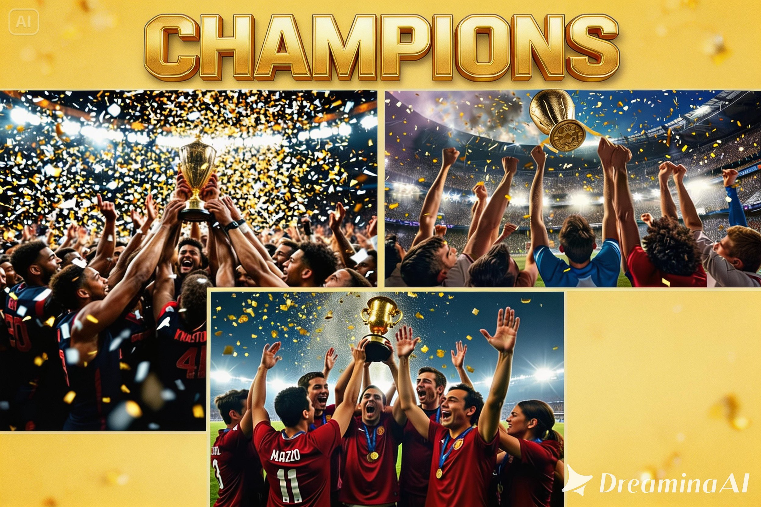 Victory and celebration