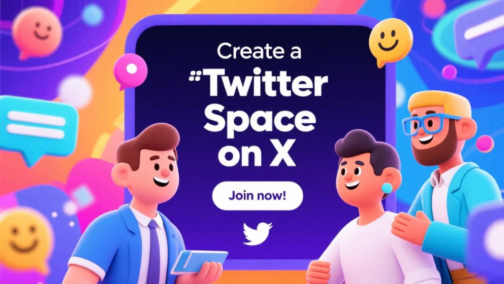 Create a Twitter Space on X