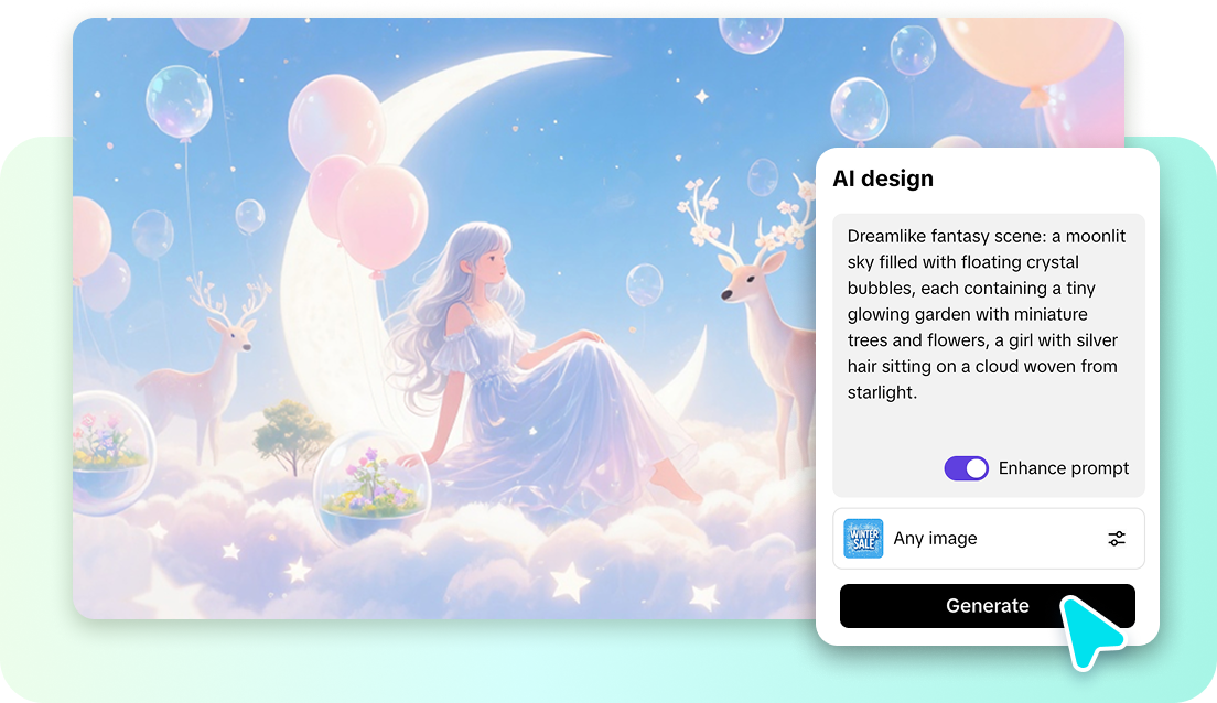 Мгновенное создание эстетичных визуальных материалов