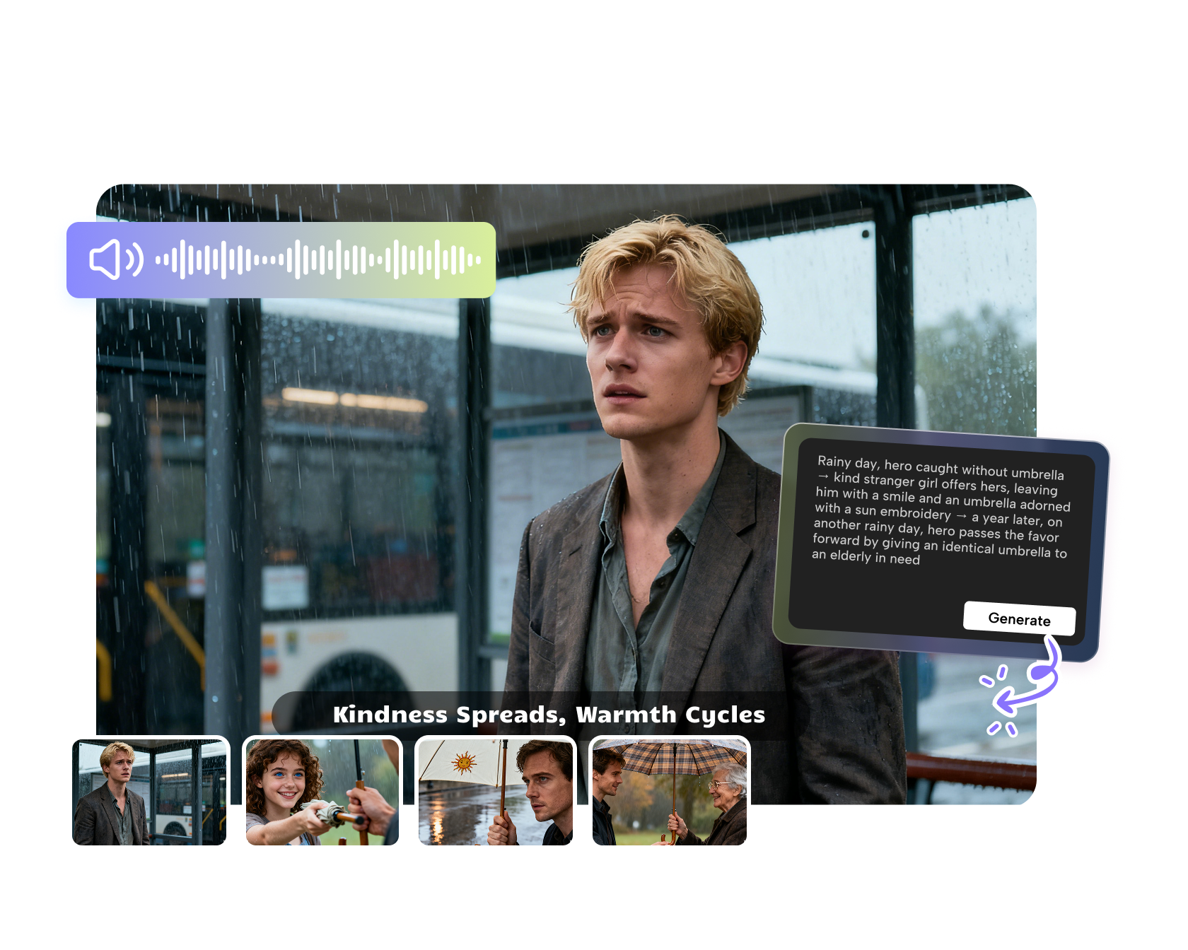 AI storyboard generator