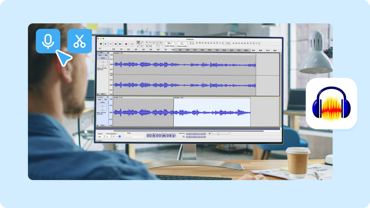Programvara för inspelning av Audacity