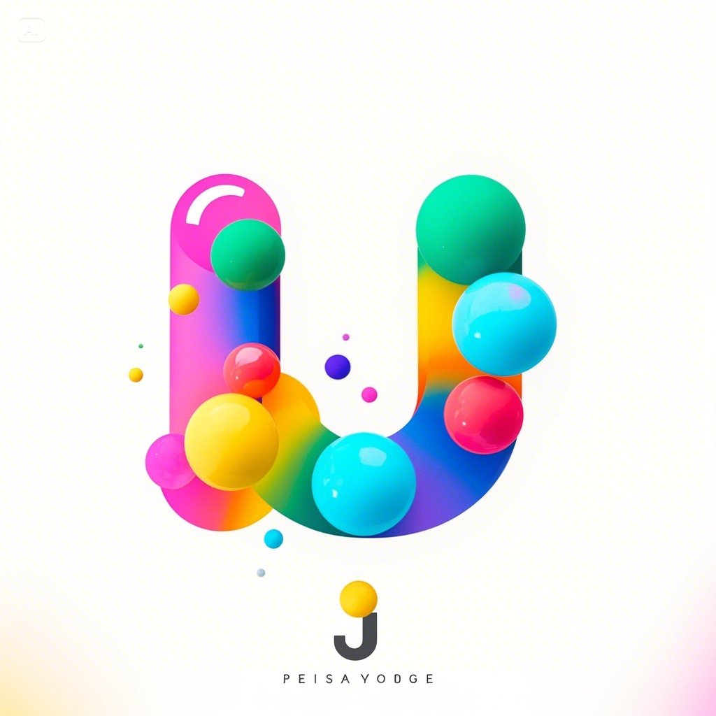 IJ monogram logo design