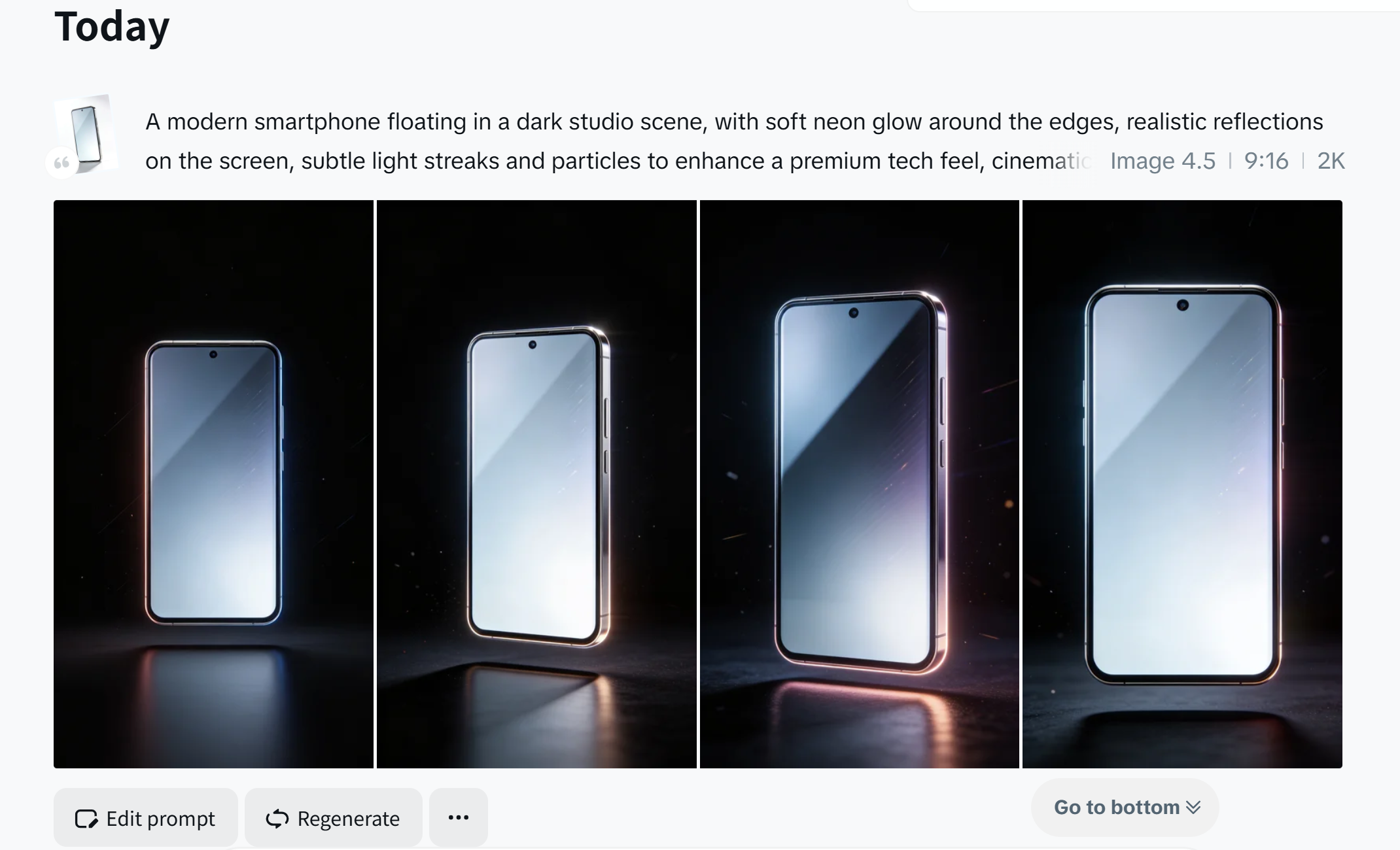 AI-generated poster effects using text-to-image generation.