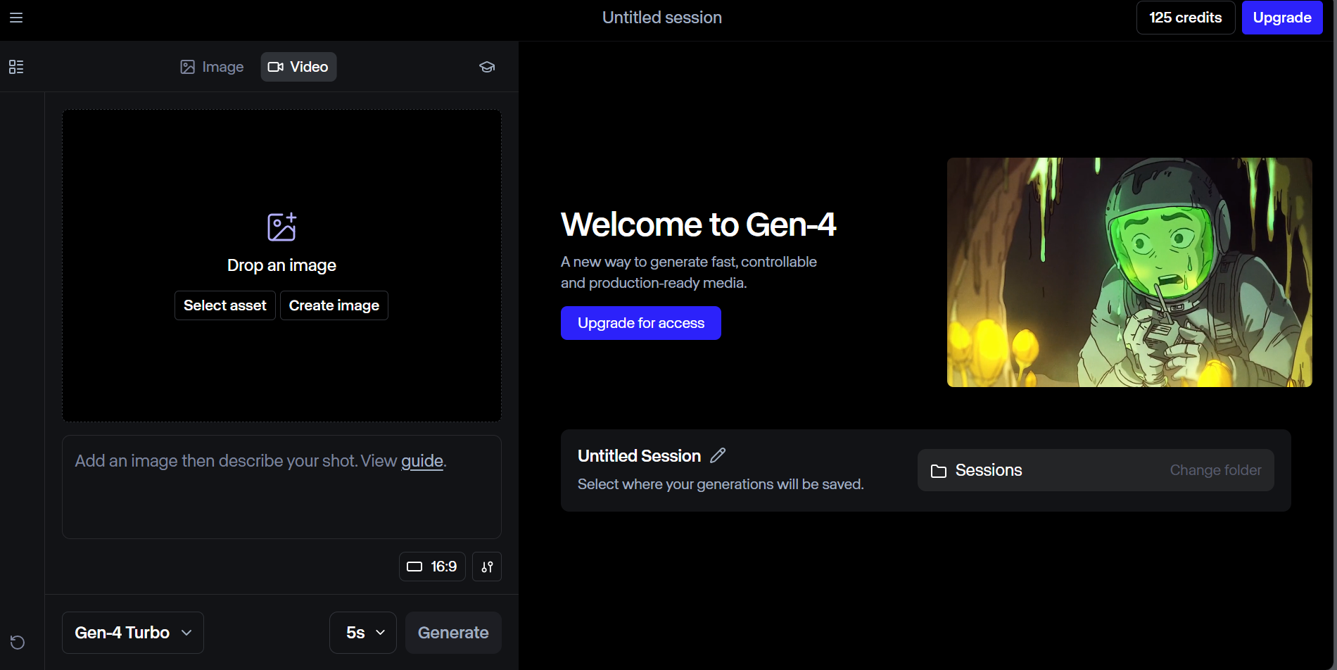 RunwayML: YouTube 비디오 AI 생성기