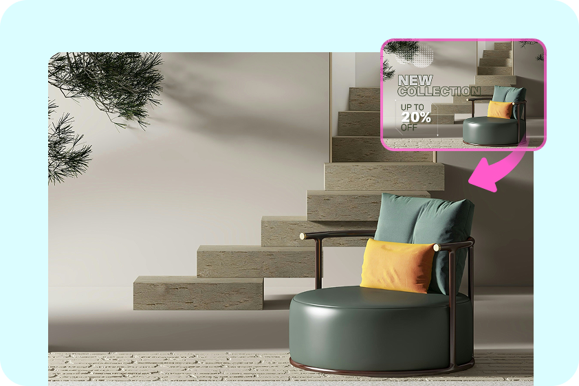 Kan worden gebruikt om tekst op e-commerceproducten te verwijderen