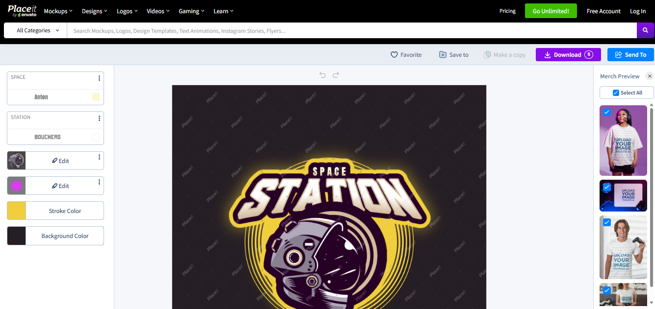 Placeit logo maker