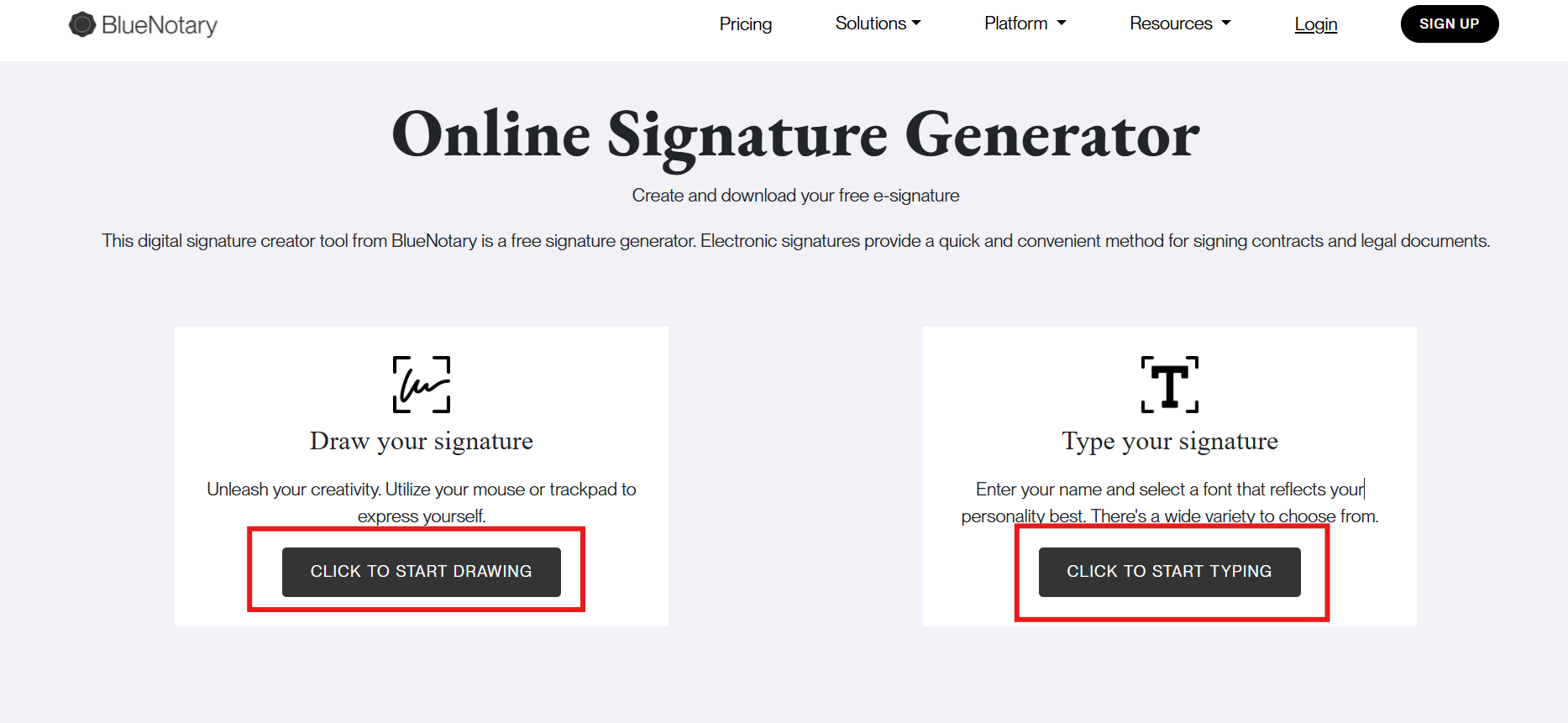 Draw or type a signature