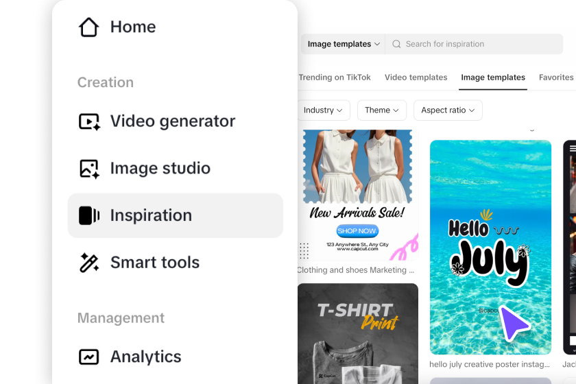 Regístrate y elige una plantilla