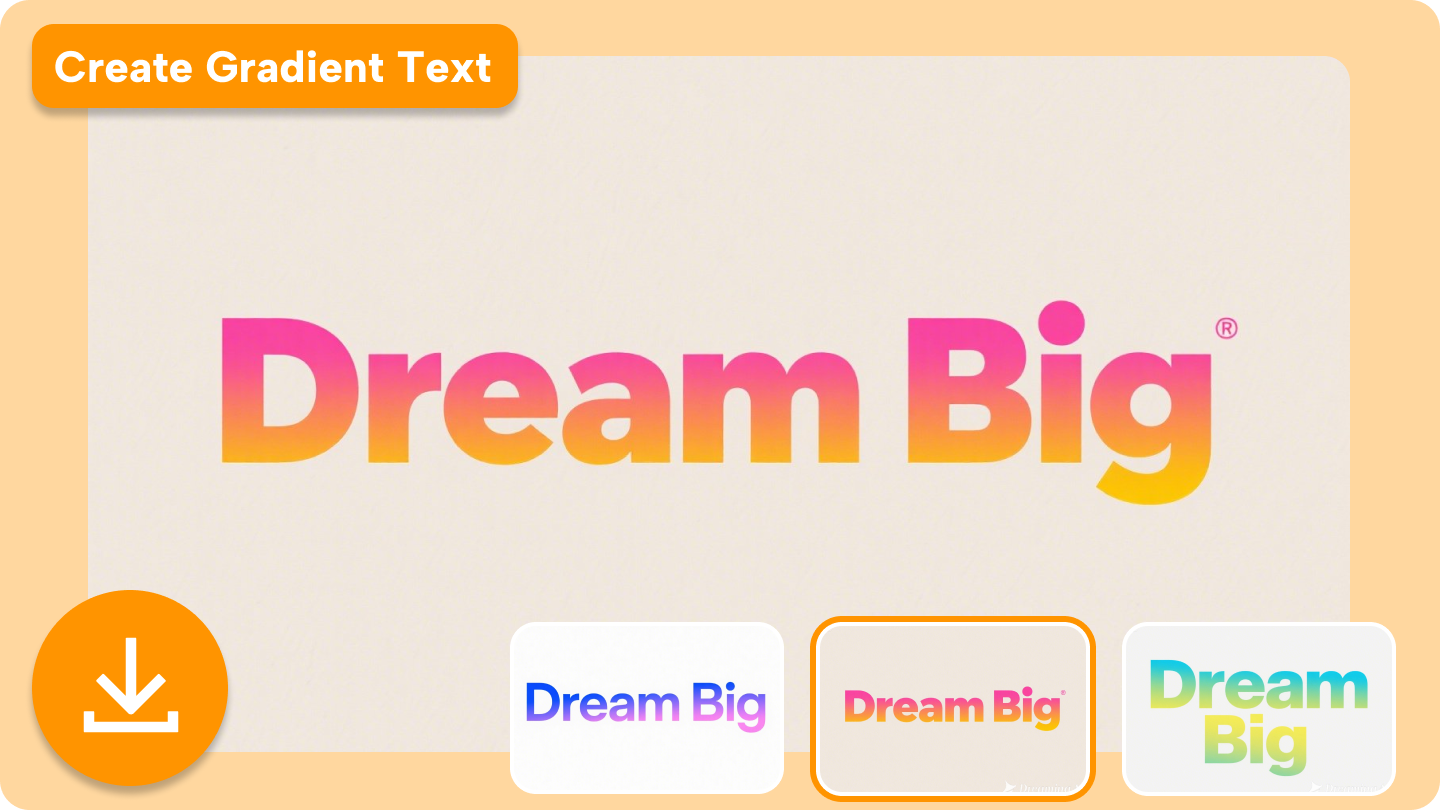gradient text