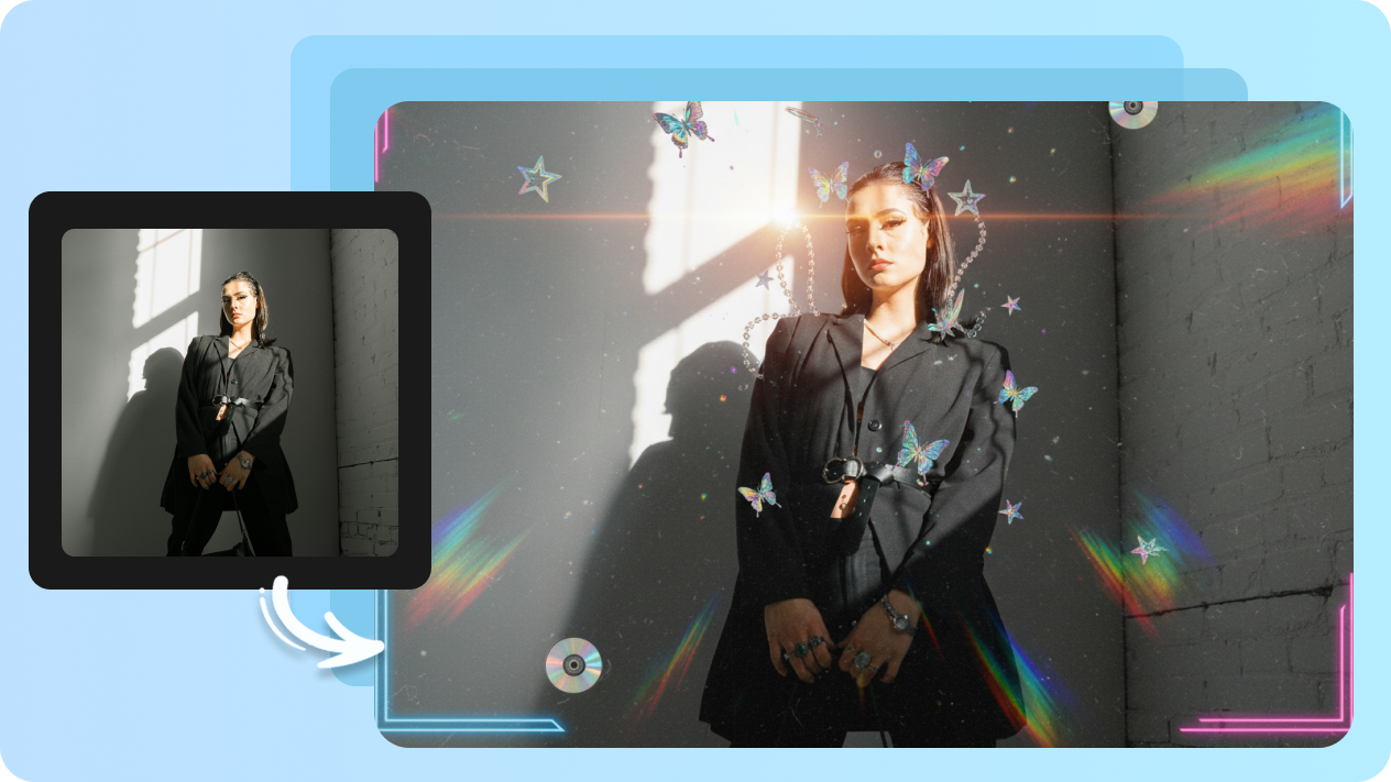 Criar com imagem para imagem