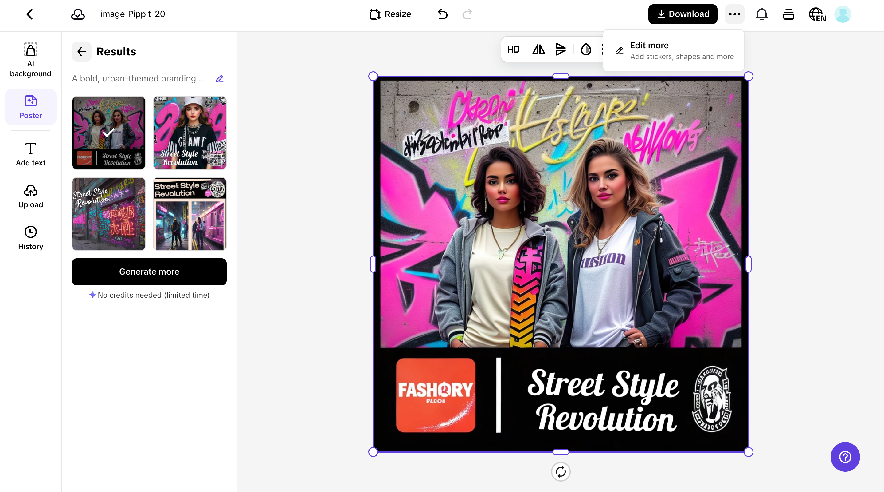 Edit your images