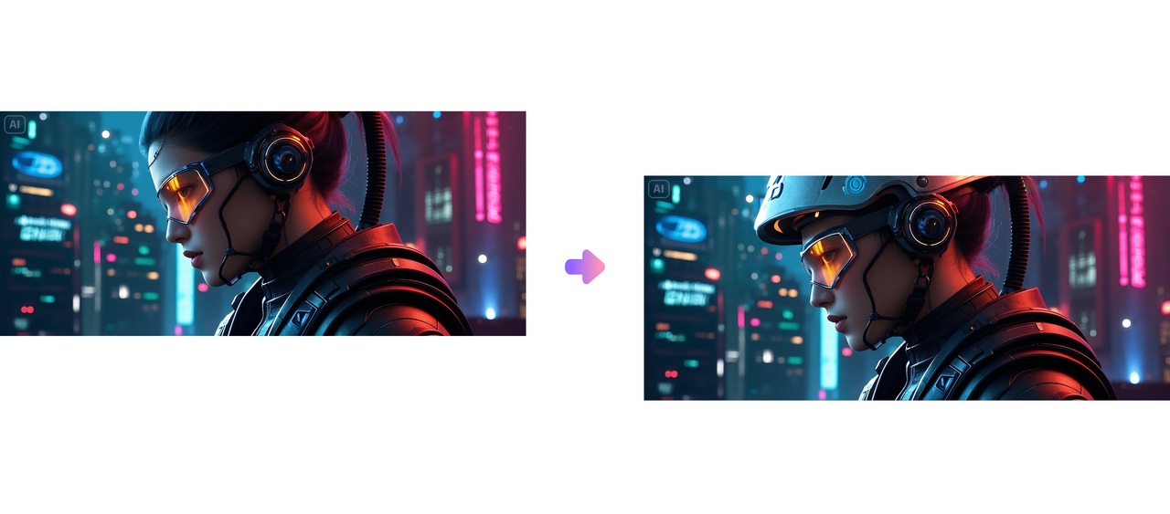 AI inpainting