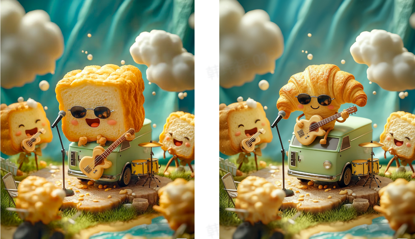 Bildredigering i Seedream 4.0 AI bild