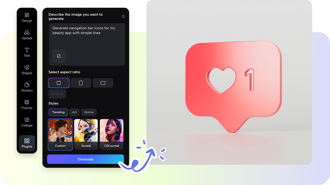 สร้างไอคอนเว็บไซต์จากข้อความเป็นภาพได้ทันที