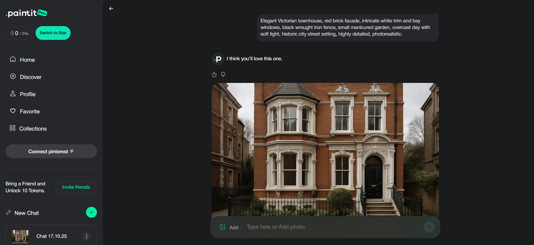 Paintit.ai ev dış tasarım yapay zeka