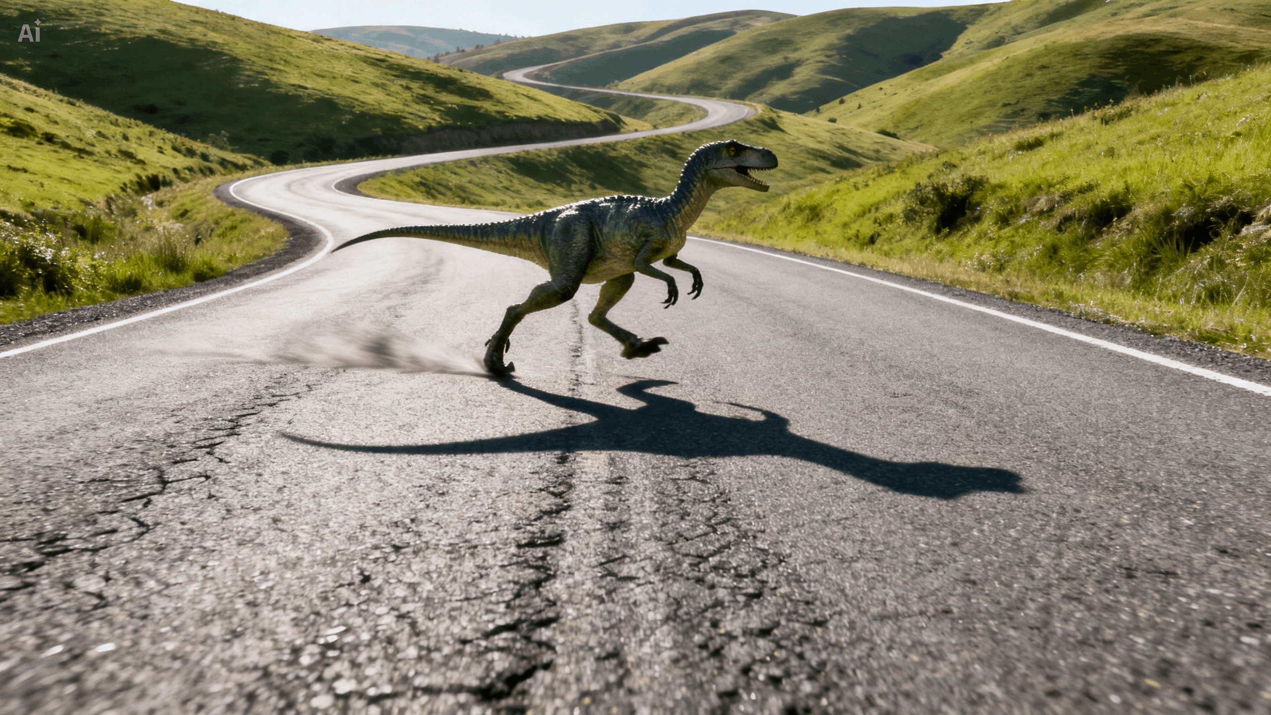 Metti i dinosauri in scene reali