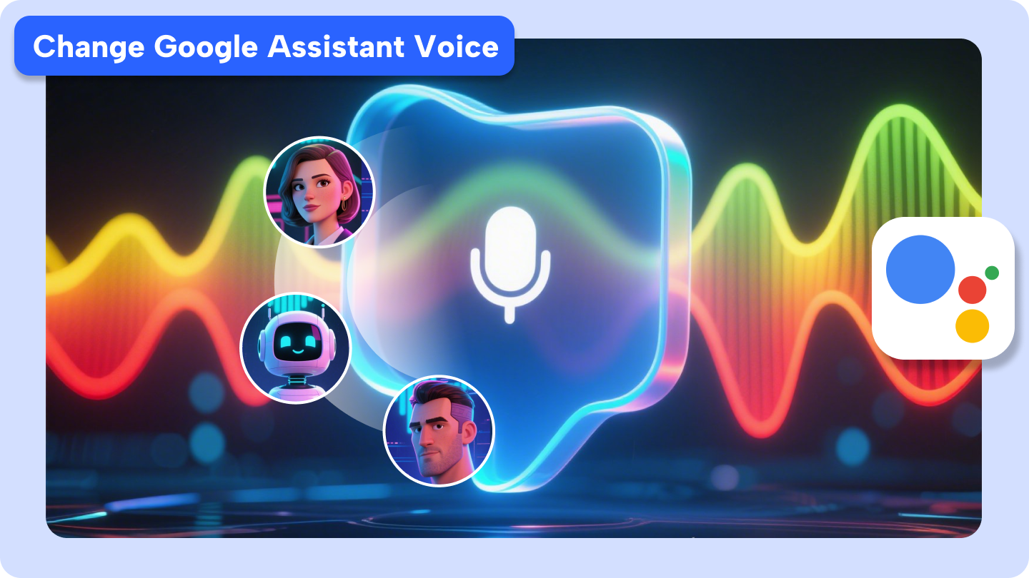 how to change google assistant voice