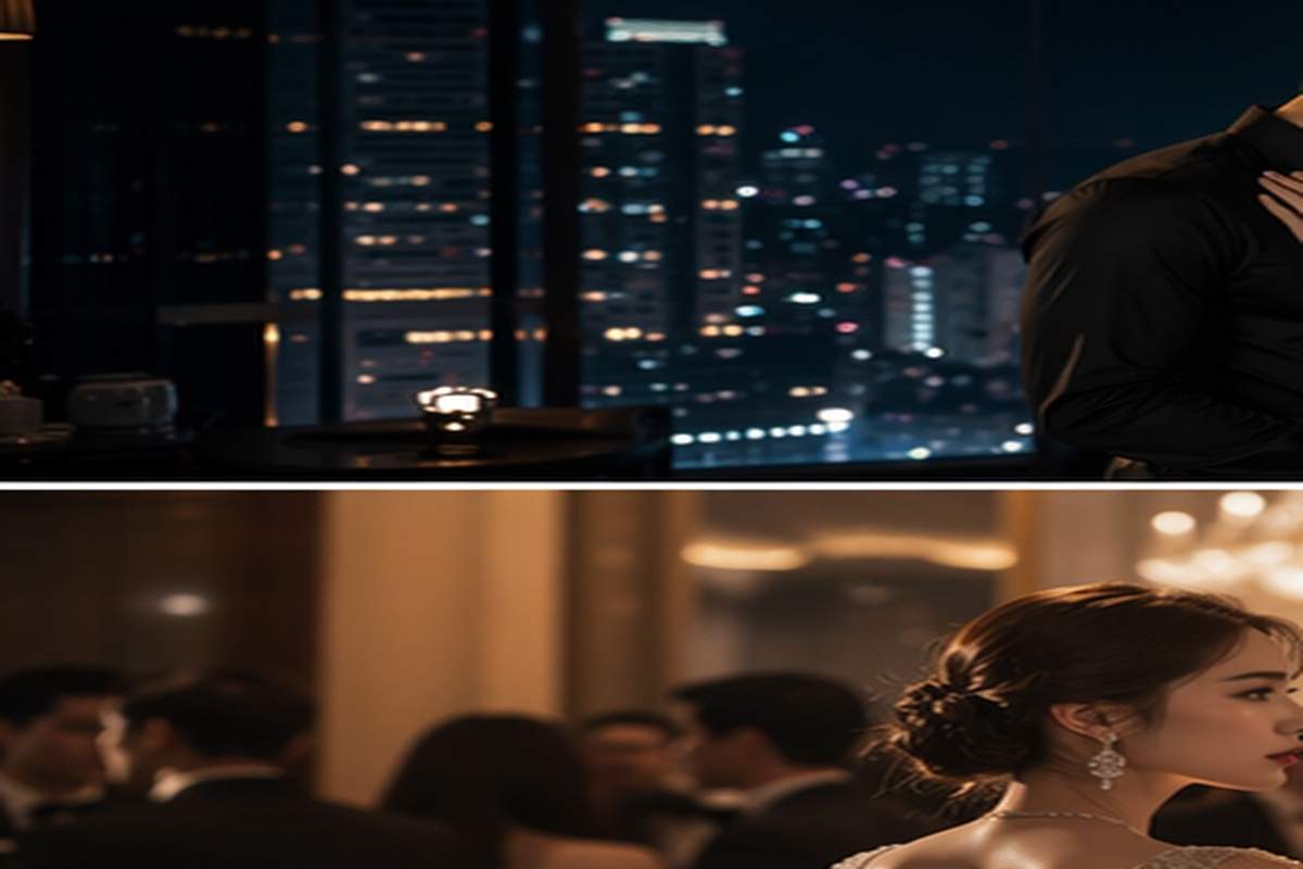 Billionaire Romance Drama topic-relevant cover visual