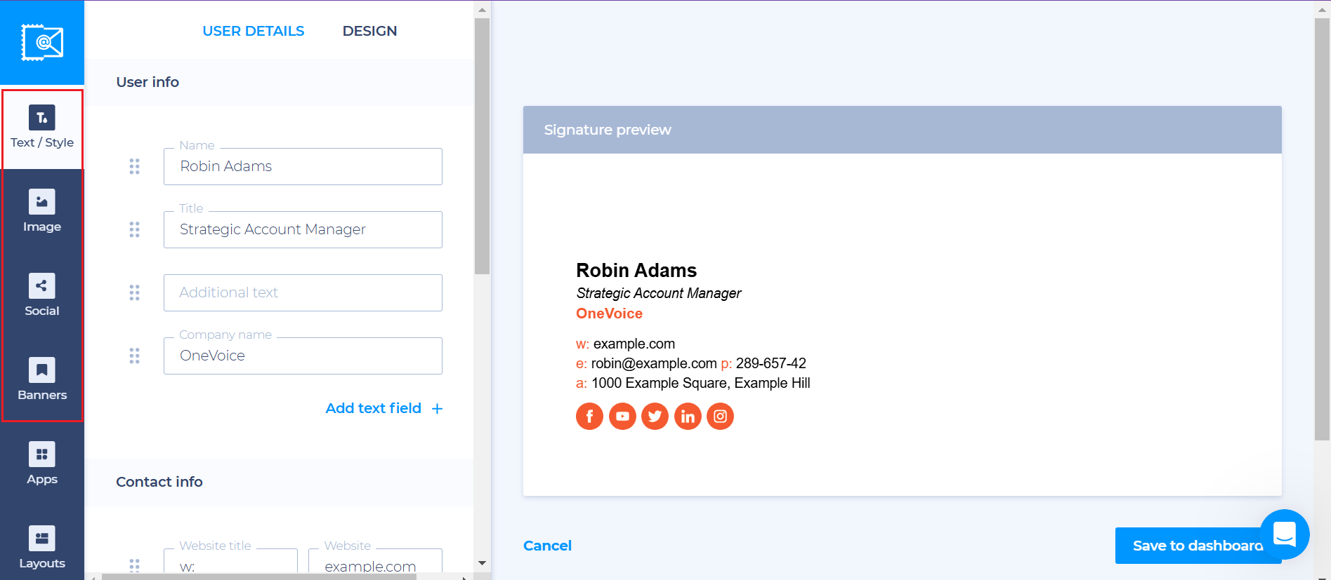 how to create a business signature