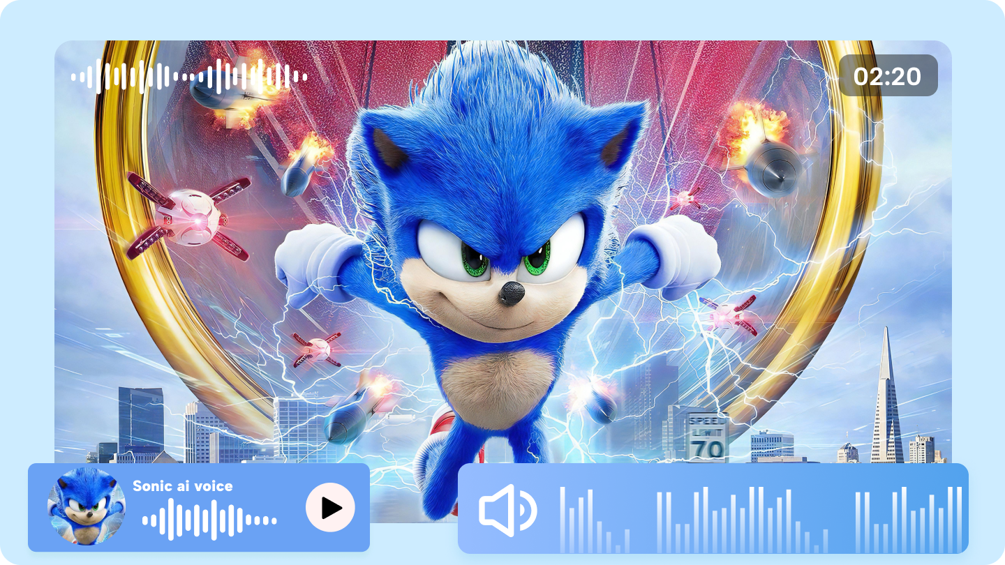 sonic ai voce