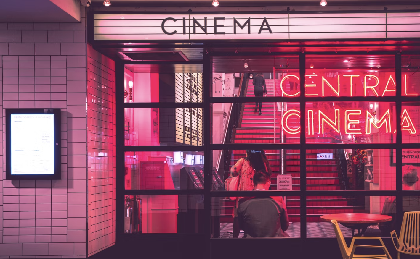A collage of famous movie scenes and characters