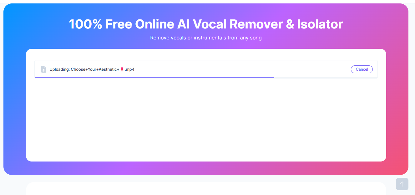 Upload file to Poppop AI