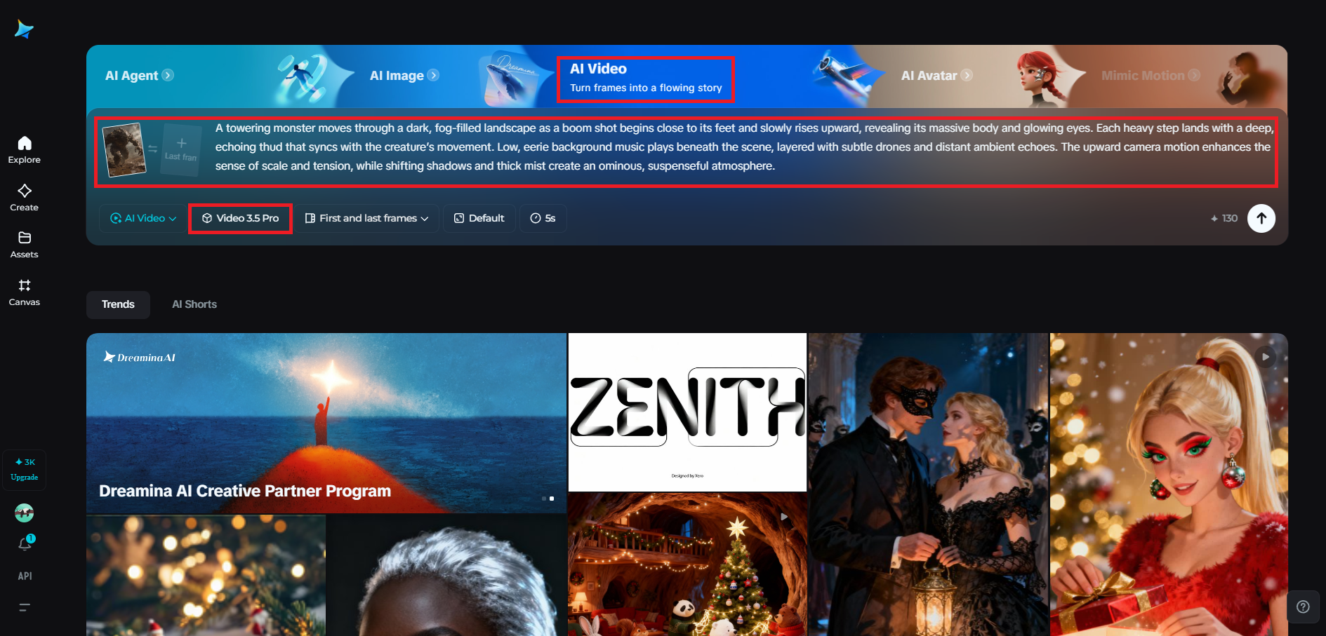 Öffnen Sie den Arbeitsbereich und skizzieren Sie Ihr Konzept
