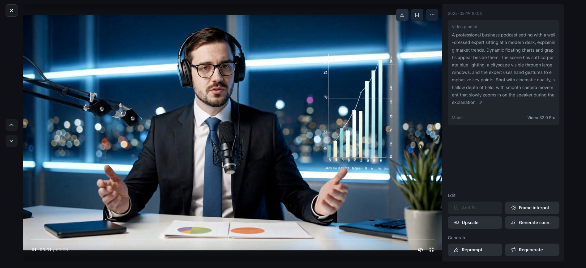 Business insight clip