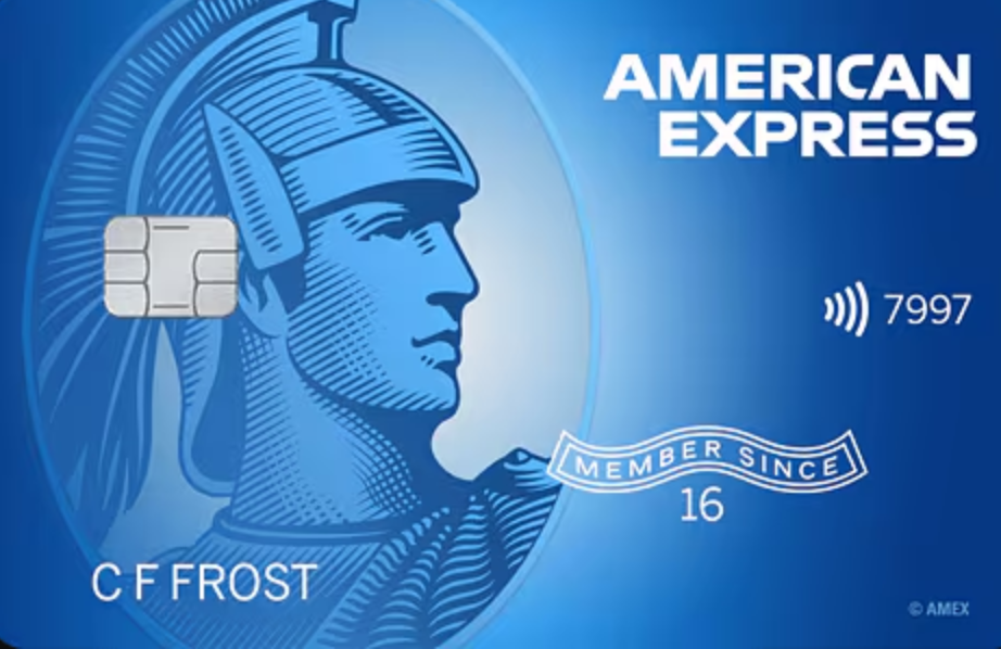 American Express 3D-Erklärungsvideo, um die Vorteile der Blue Card hervorzuheben