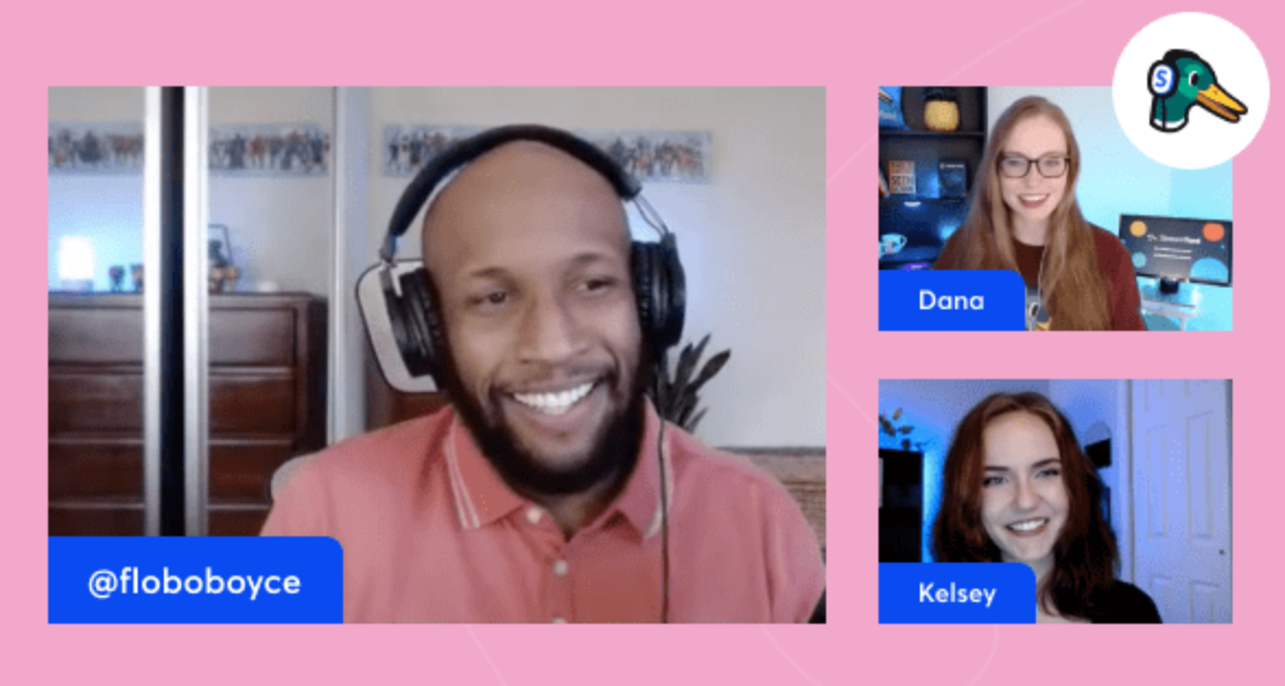 Interface of StreamYard - the best video podcast editing software