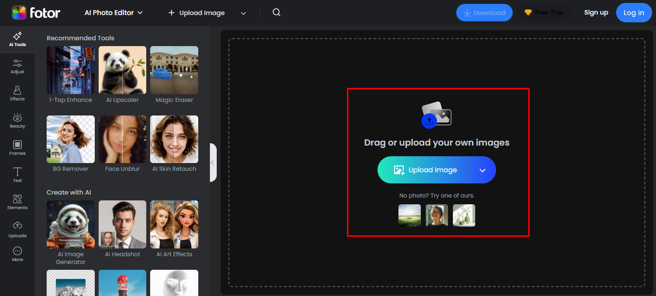 Accesso all'interfaccia di modifica