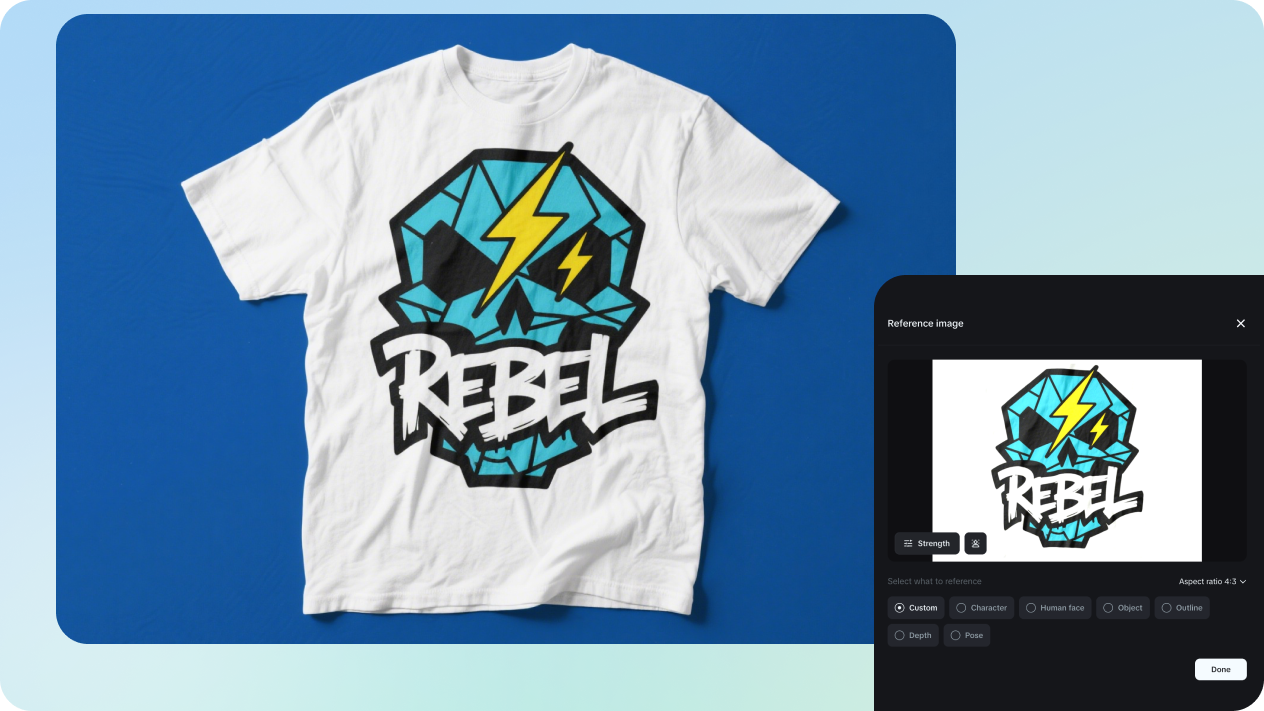 ai t shirt design from photo