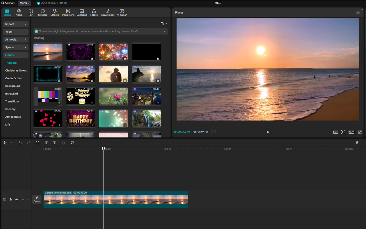 Adjust Video Duration in CapCut