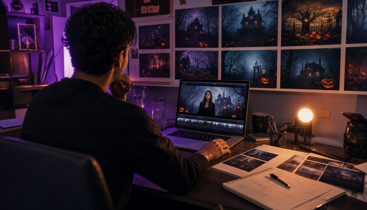 AI-Generated Halloween Backgrounds for Video Content: A Creator’s Guide to Spooky, Platform-Ready Visuals