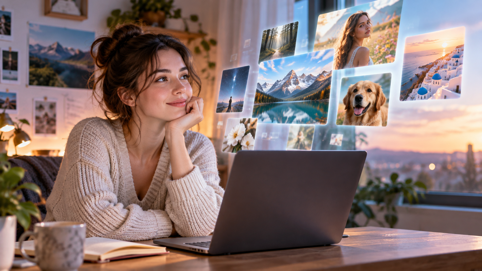 an original social-ready AI photo concept reference prompt result