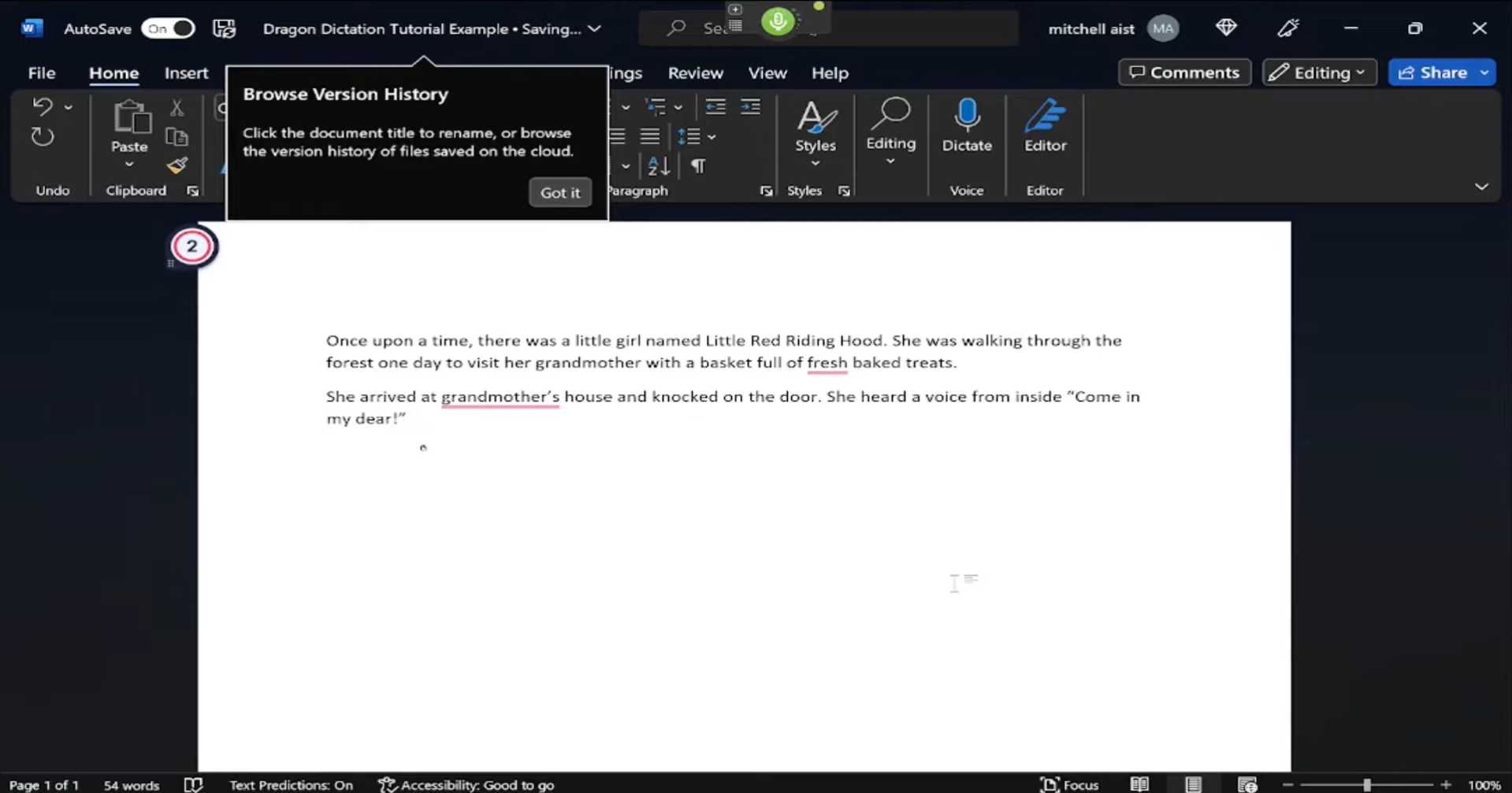 Dragon by Nuance 的介面——一款高效的 Windows 語音轉文字軟體